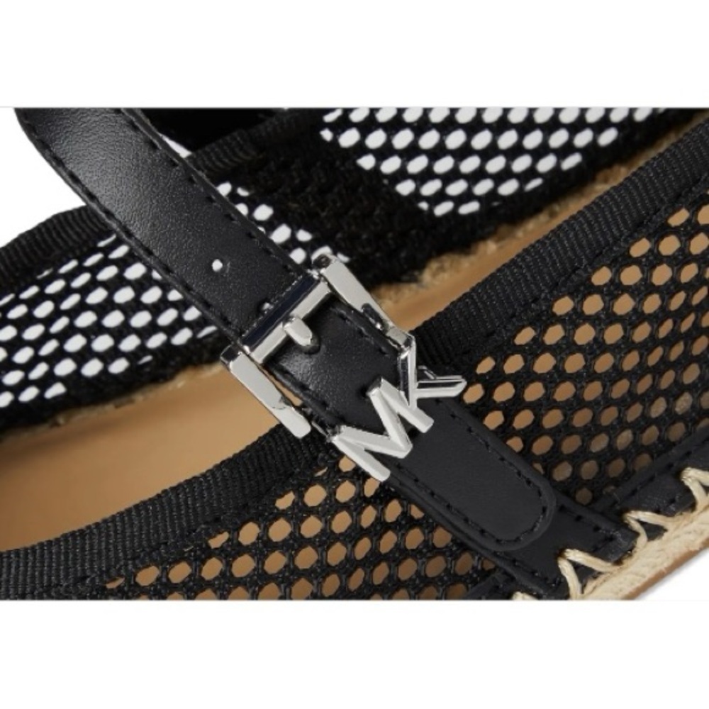 Michael Kors Black Mesh Espadrilles - Picture 3 of 5
